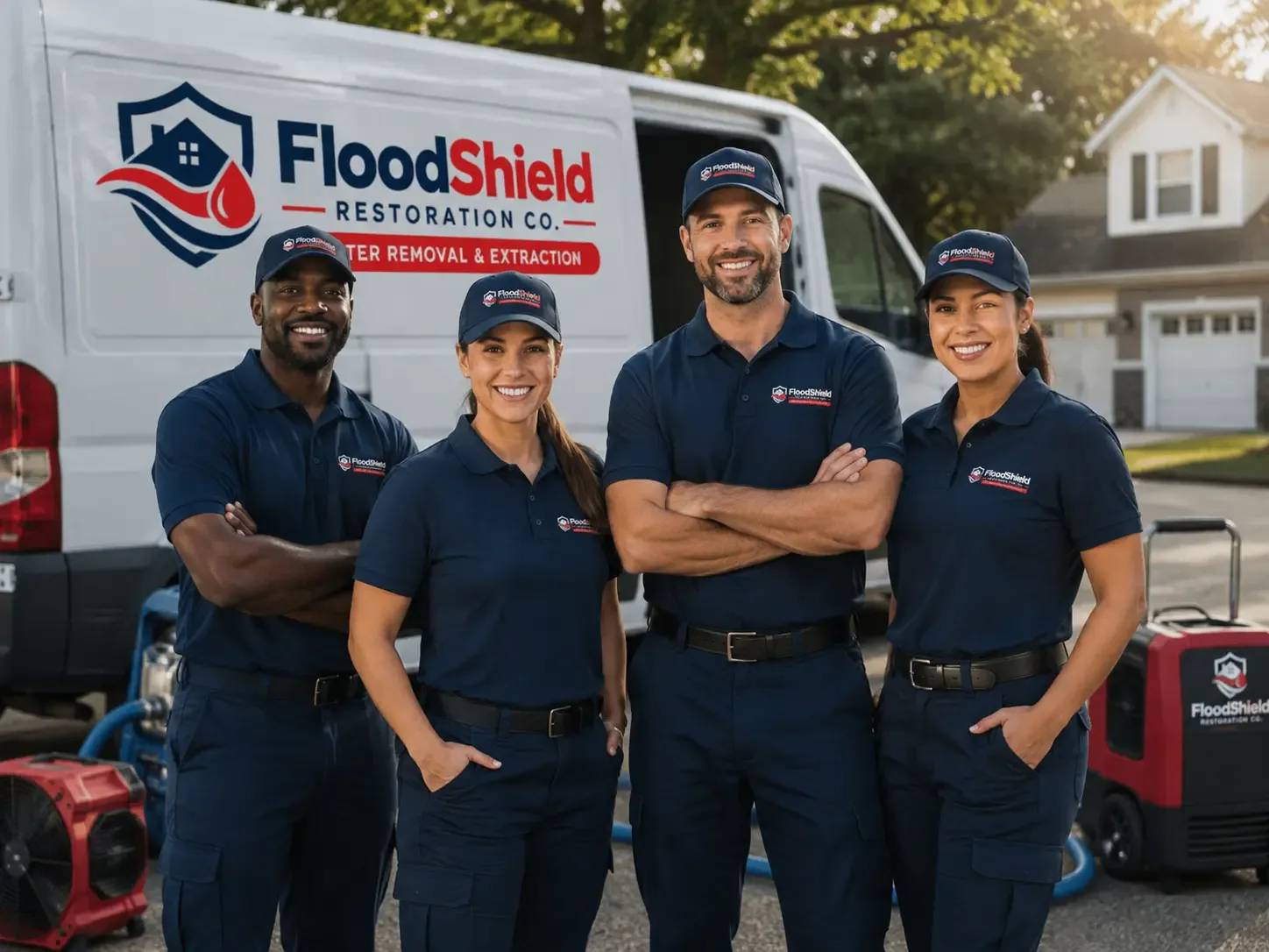 Flood Damage Restoration company in Milfay, OK