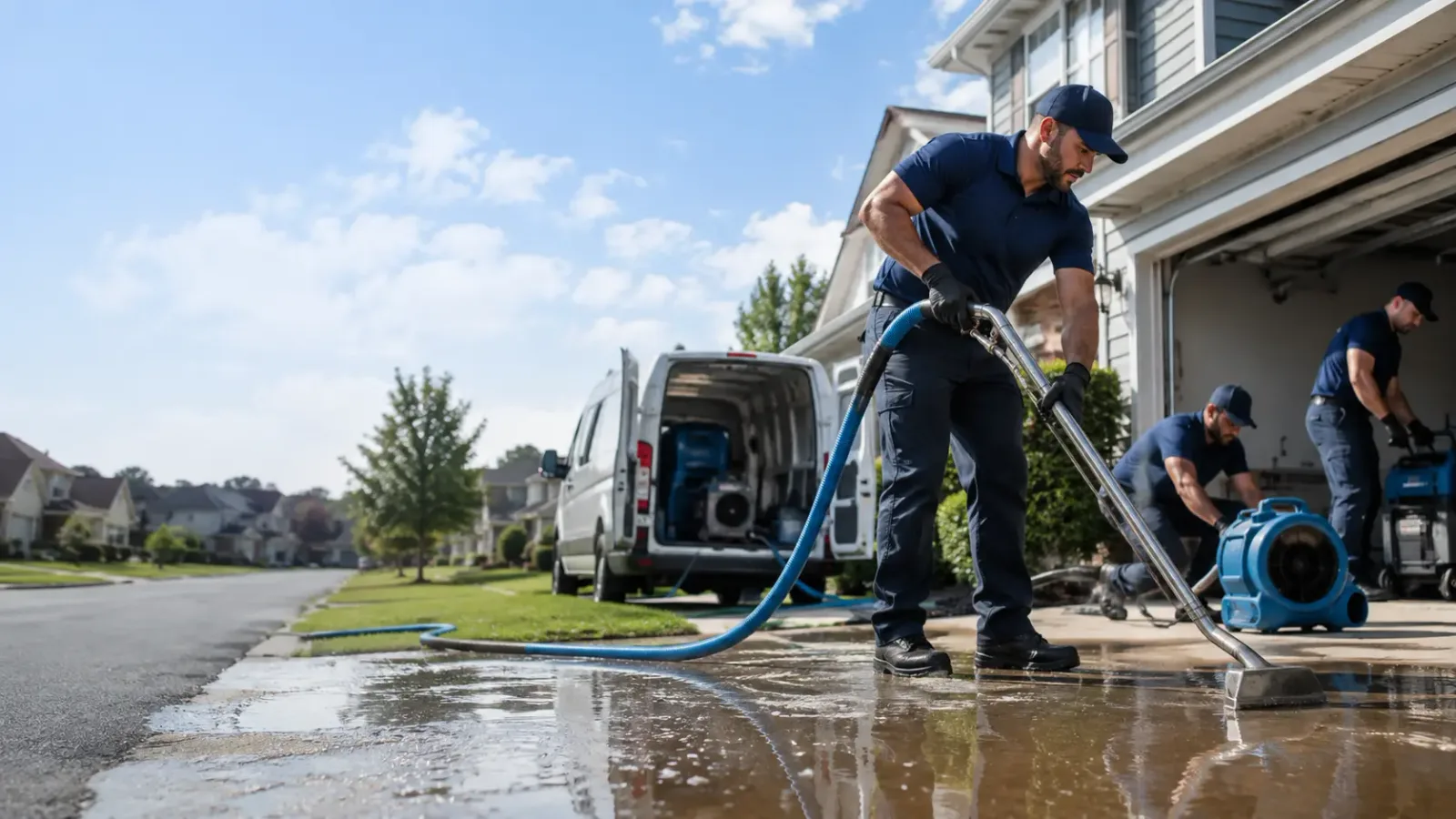 Flood Damage Restoration in Milfay, OK